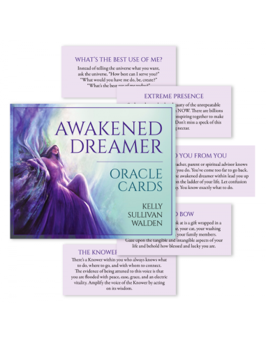 Awakened Dreamer Oracle Cards Anglais Kelly Sullivan Walden